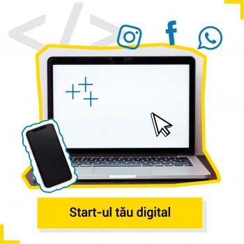 Start-ul tău digital - Szkoła sztuki cyfrowej dla dzieci w wieku od 8 do 15 lat