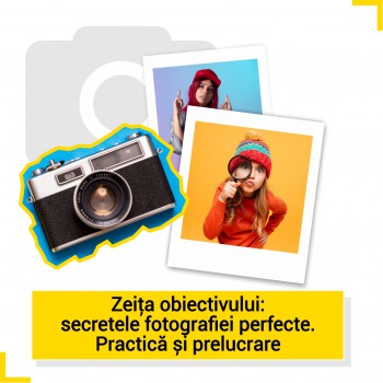 Zeița obiectivului: secretele fotografiei perfecte. Practică și prelucrare - Szkoła sztuki cyfrowej dla dzieci w wieku od 8 do 15 lat
