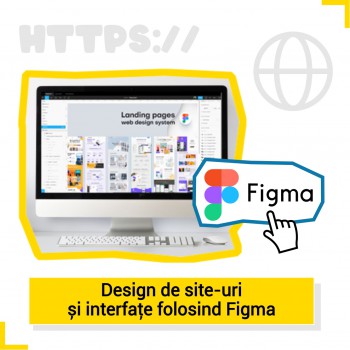 Design de site-uri și interfațe folosind Figma - Szkoła sztuki cyfrowej dla dzieci w wieku od 8 do 15 lat